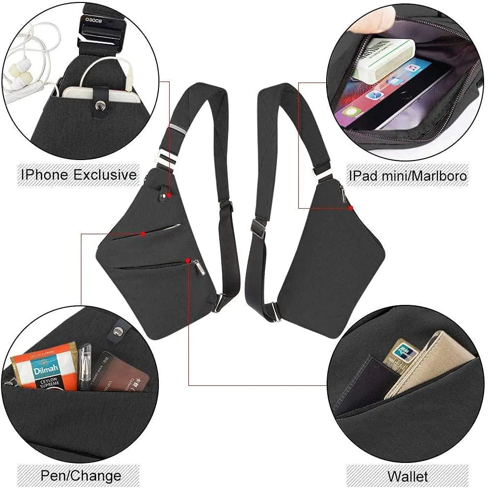 Anti Theft Shoulder Bag: Your Buddy